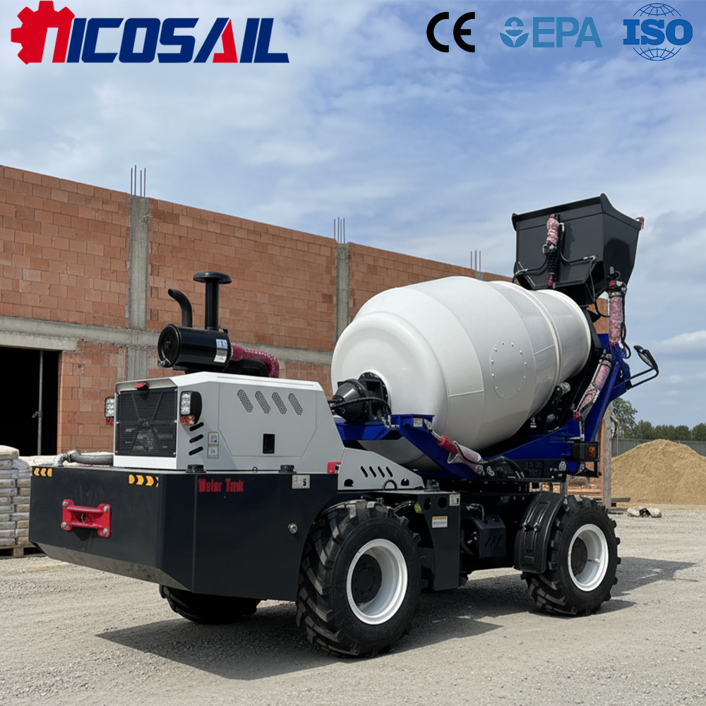 Concrete Mixer Small - Piccola Betoniera Approvata CE Euro 5,