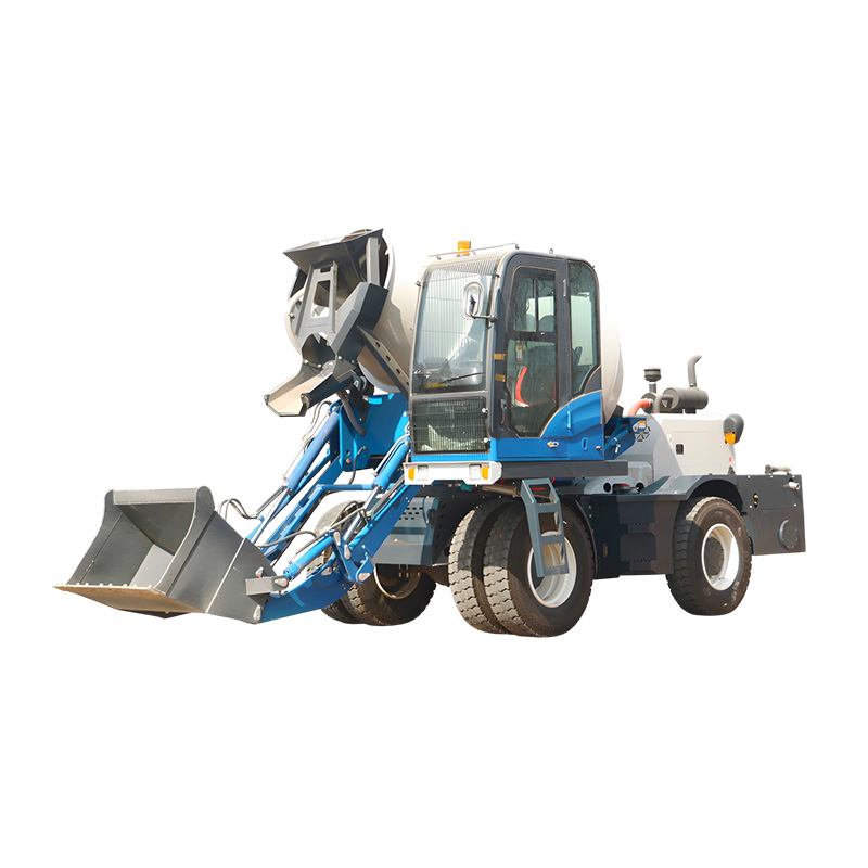 Concrete Mixer Small - Betoniera Autocaricante Mobile Mini da 0,35m3