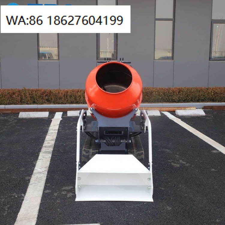 Concrete Mixer Small - Mini Betoniera Autocaricante, Veicolo Mobile Portatile