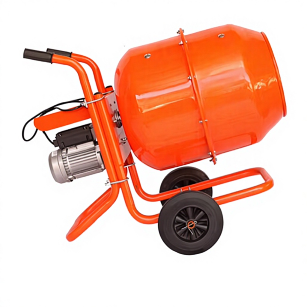 Concrete Mixer Small - Nuova Betoniera Portatile da 200L per
