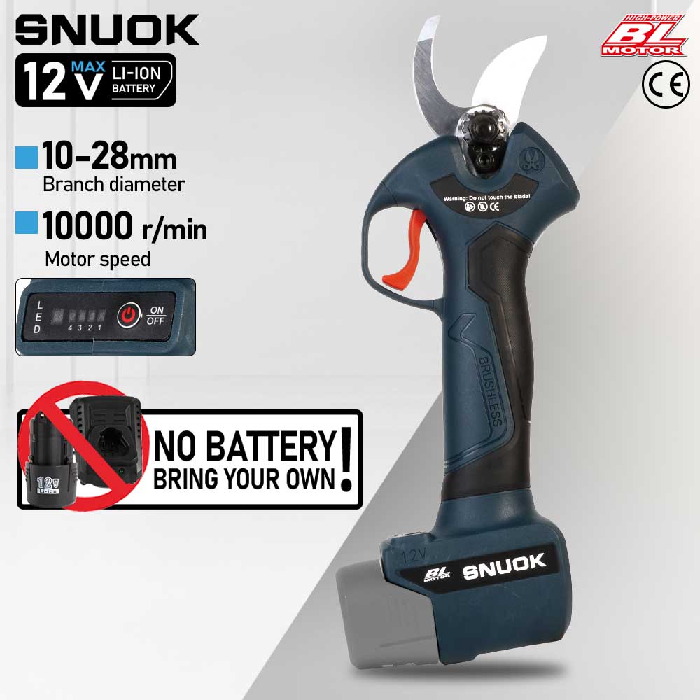 Outdoor Power Solutions - Forbici Elettriche Senza Spazzole SNUOK 12V