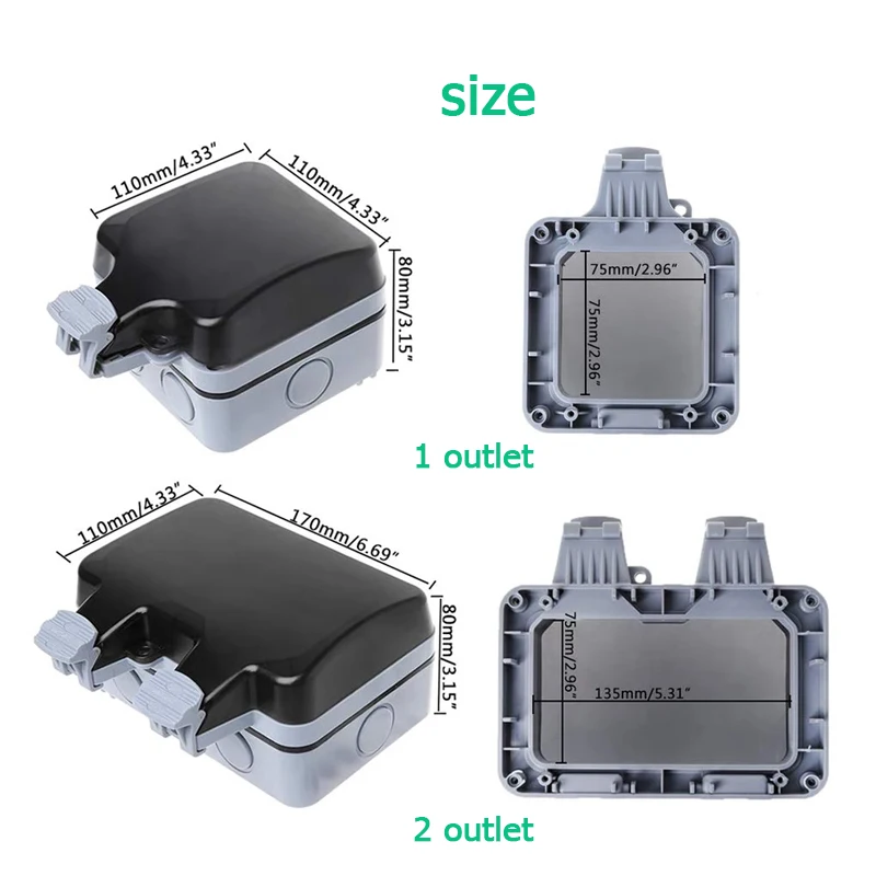 Prese impermeabili da parete p - Outdoor Power Solutions recensione e prezzo