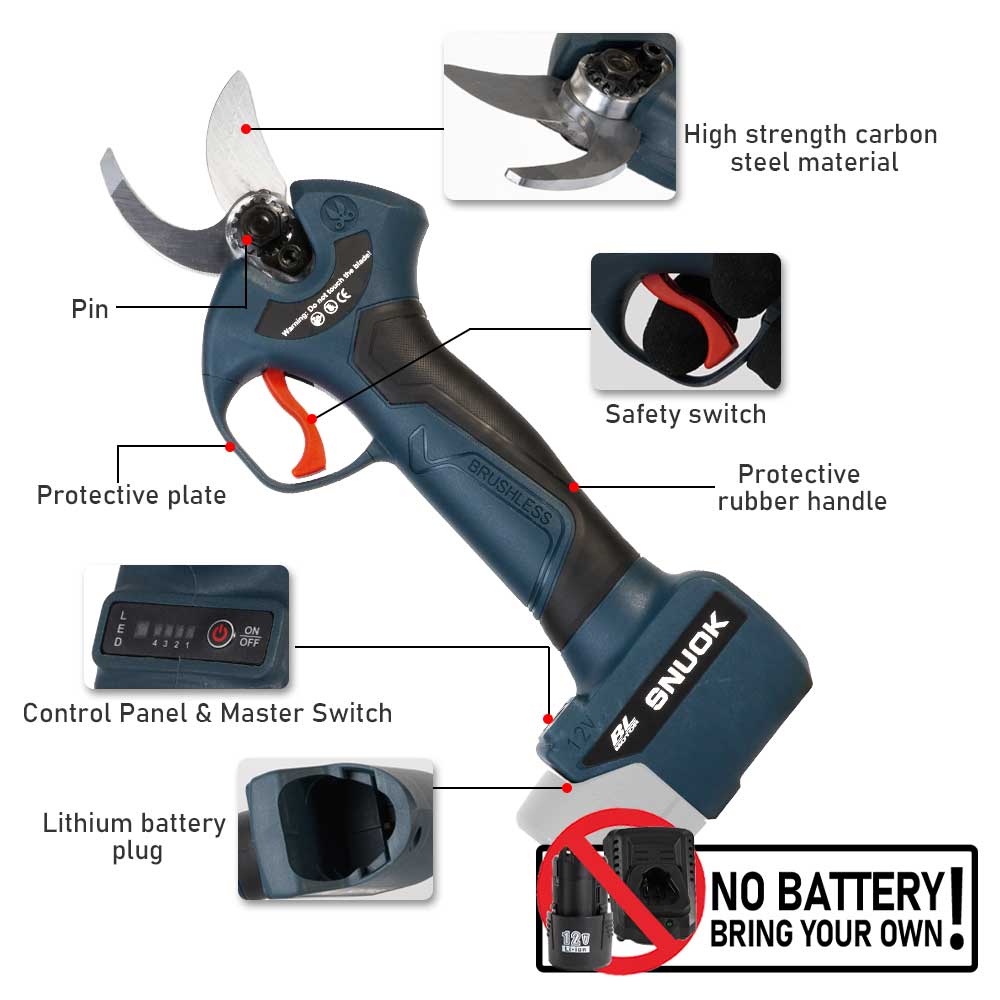 Forbici Elettriche Senza Spazz - Outdoor Power Solutions recensione e prezzo